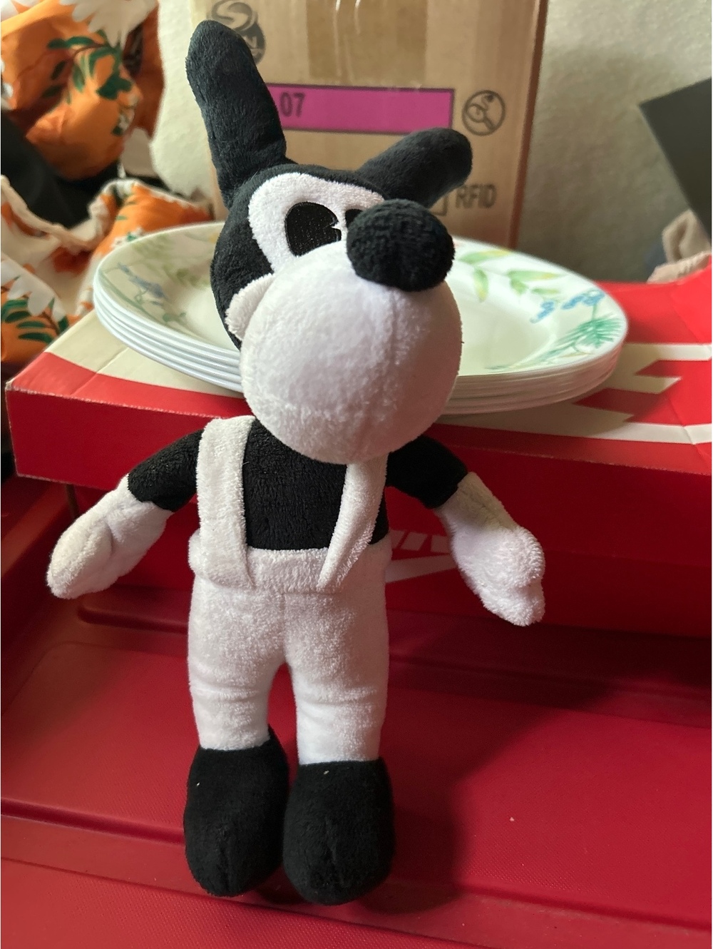 Boris the wolf plush